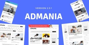 Admania Theme – Adsense WordPress Theme With Gutenberg Compatibility 2.5.3