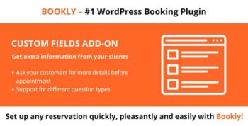 Bookly Custom Fields Add-on 4.4