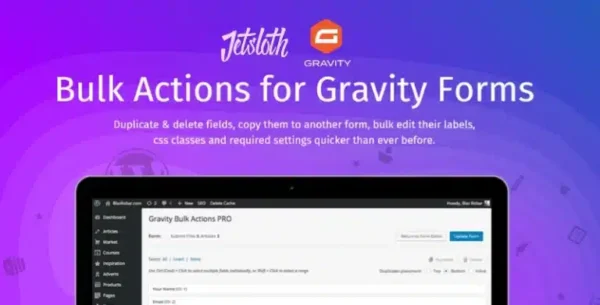 Jetsloth Gravity Forms Bulk Actions Pro 1.4.0
