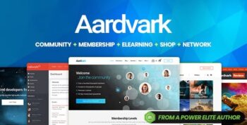 Aardvark Theme – Community, Membership, BuddyPress Theme 4.6
