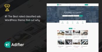 Adifier Theme – Classified Ads WordPress Theme 3.9.8
