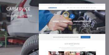 Car Service Theme – Auto Mechanic & Car Repair WordPress Theme 7.7