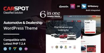CarSpot – Dealership Wordpress Classified Theme 2.4.1