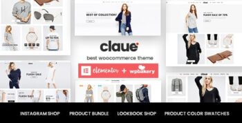 Claue Theme – Clean, Minimal Elementor WooCommerce Theme 2.2.3