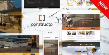 Constructo Theme – Construction WordPress Theme 4.3.5
