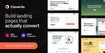 Convertio Theme – Conversion Optimized Landing Page Theme 3.0.12