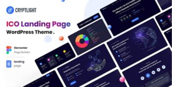 Cryptlight Theme – ICO NFT Landing Page WordPress Theme 1.1.5