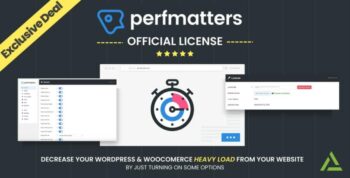 Perfmatters WordPress Performance Plugin | Original License | Official 1 Year License – Exclusive Deal