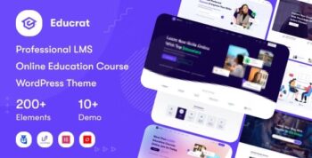 Educrat Theme – Online Course Education WordPress Theme 1.0.26