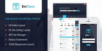Entaro Theme – Job Portal WordPress Theme 3.63.63.35