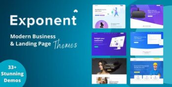 Exponent – Modern Multi-Purpose Business WordPress theme 1.3.0.8