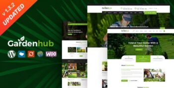 Garden HUB Theme- Lawn & Landscaping WordPress Theme 1.4.4