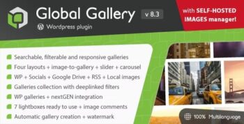 Global Gallery – WordPress Responsive Gallery 9.1.8