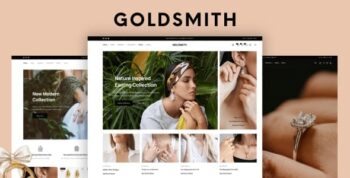 GoldSmith Theme – Jewelry Store WooCommerce Elementor Theme 1.3.4