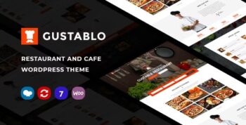 Gustablo Theme | Restaurant & Cafe Responsive WordPress Theme 1.28