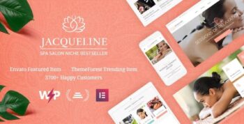 Jacqueline Theme | Spa & Massage Salon Beauty WordPress Theme + Elementor 2.14