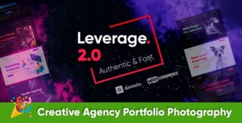 Leverage Theme – Agency and Portfolio WordPress Theme 2.2.9