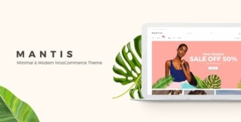 Mantis Theme – Minimal & Modern WooCommerce Theme 1.6.1