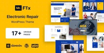 MrFix Theme – Appliances Repair Services WordPress Theme 1.3
