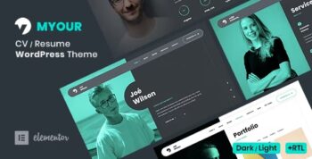 Myour Theme – CV WordPress Theme 1.5.1