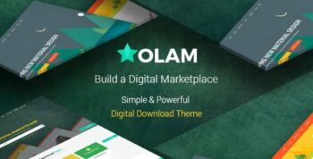 Olam Theme – Easy Digital Downloads Marketplace WordPress Theme 5.3.1
