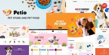Petio Theme – Pet Store WooCommerce WordPress Theme 1.1.8