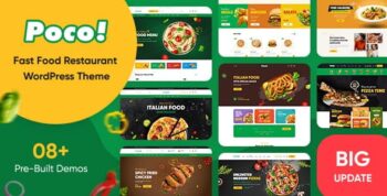 Poco Theme – Fast Food Restaurant WordPress Theme 2.2.2