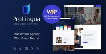 ProLingua Theme | Translation Bureau & Interpreting Services WordPress Theme 1.1.10