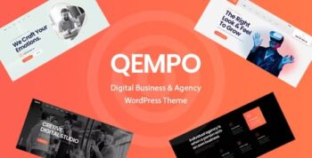 Qempo Theme – Digital Agency Services WordPress Theme 1.3.8
