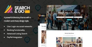 Search & Go Theme – Directory WordPress Theme 2.7