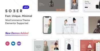 Sober Theme – WooCommerce WordPress Theme 3.5.5