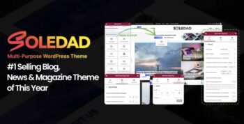 Soledad Theme Multipurpose, Newspaper, Blog & WooCommerce WordPress Theme 8.6.2