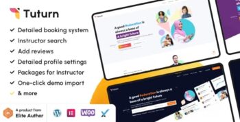 Tuturn Theme – Online Tutors MarketPlace WordPress Theme 2.9