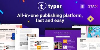 Typer Theme – Amazing Blog and Multi Author Publishing Theme 1.12.0