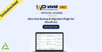 WPVivid Pro All-in-One Backup & Migration | Original License Activation | One Time Payment – Exclusive Deal