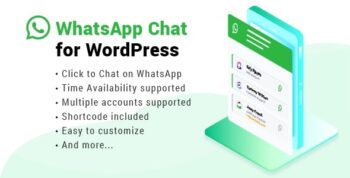 WhatsApp Chat WordPress 3.7