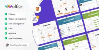 Woffice Theme – Intranet, Extranet & Project Management WordPress Theme 5.4.19