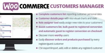 WooCommerce Customers Manager 31.8