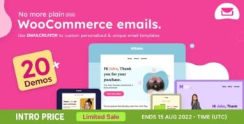 WooCommerce Email Template Customizer – Email Creator 1.2.10