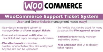 WooCommerce Support Ticket System 17.8