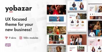Yobazar – Elementor Fashion WooCommerce Theme 1.4.5