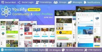 Youzify (formerly Youzer) – BuddyPress Community & WordPress User Profile Plugin 3.5.7