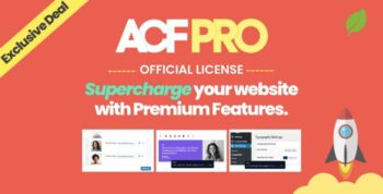 Advanced Custom Fields (ACF) Pro | Original License | One Time Payment – Exclusive Deal