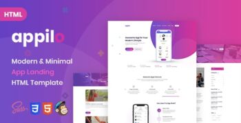 Appilo Theme – App Landing Page WordPress Theme 6.2.6