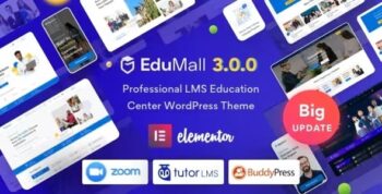 EduMall Theme – Professional LMS Education Center WordPress Theme 4.2.1