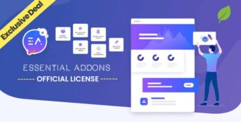Essential Addons For Elementor | Original License | One Time Payment – Exclusive Deal