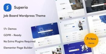 Superio – Job Board WordPress Theme 1.3.21